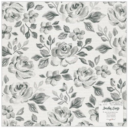 Maggie Holmes Garden Party Specialty Paper 12"X12" Vellum Rose Bush