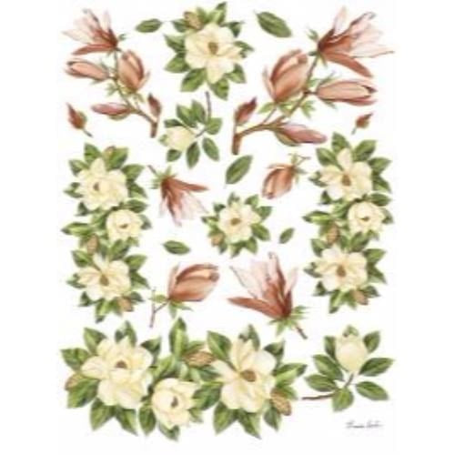 A3 Standard Paper Design for Sospeso Or Decoupage Collage Sheets Magnolia