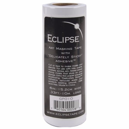 Judikins  Eclipse Art Masking Tape Roll 15.2cmx10 Meters