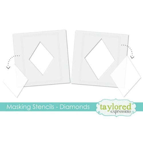 Taylored Expressions MASKING STENCILS - DIAMONDS