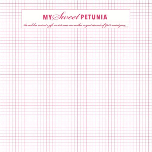 My Sweet Petunia MT202 MINI MISTI GRID PAPER PAD