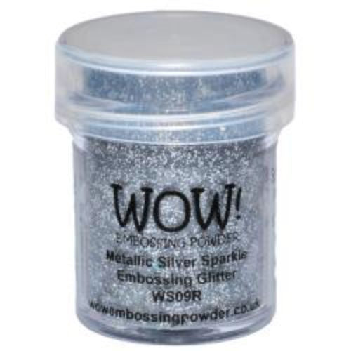 WOW! Embossing Powder 15ml Metalic Silver Sparkle