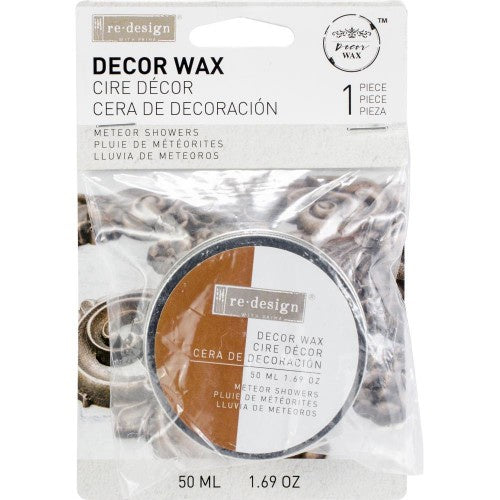 Prima Marketing : Prima Re-Design Wax Paste 50ml Meteor Showers (Copper)