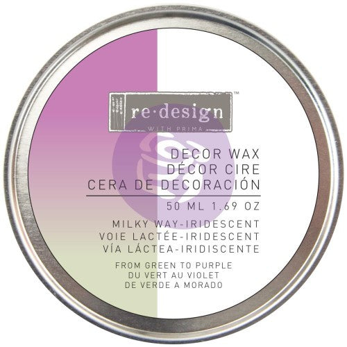 Prima Marketing : Prima Re-Design Wax Paste 50ml Milky Way Iridescent (Violet)