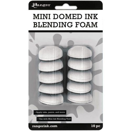 Ranger Mini Domed Ink Blending Foams 10/Pkg For IBT40965