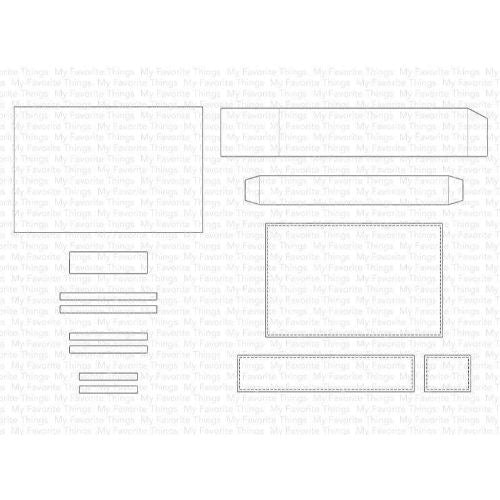 Die-namics Mini Slimline Outside the Box Die