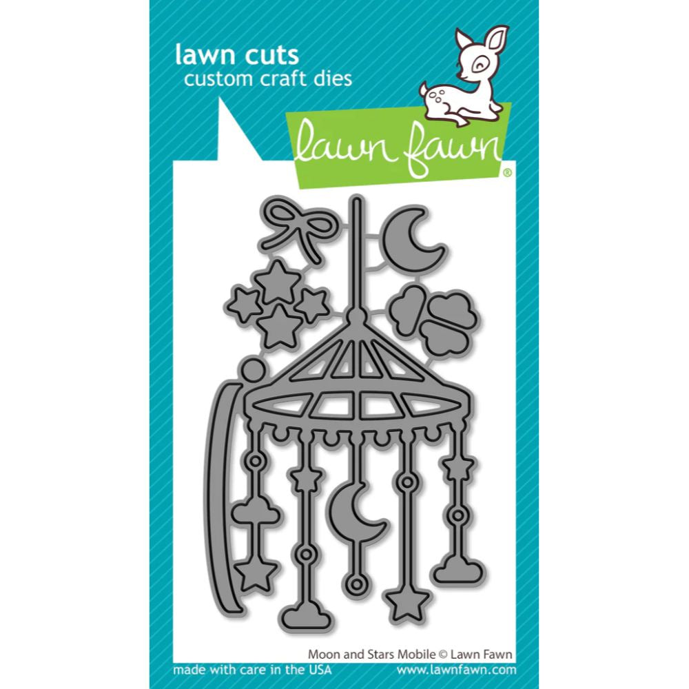 Lawn Fawn Moon and Stars Mobile - Moon and Stars Mobile  LF3098