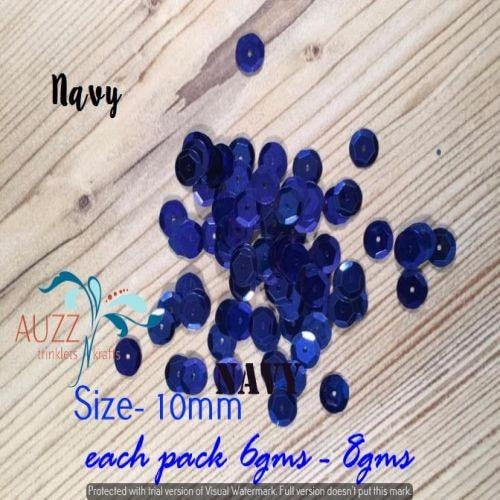 Auzz Trinklets N Krafts Shaker Mix Navy