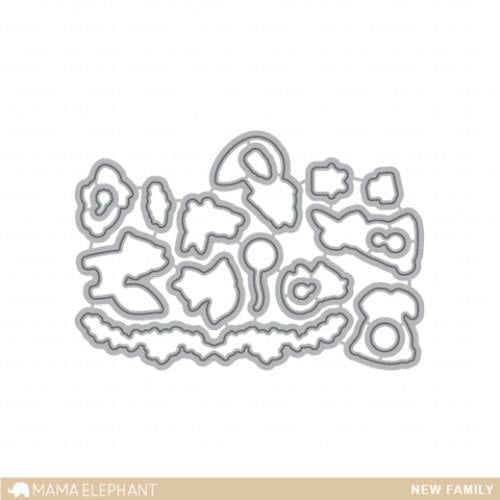 Mama Elephant New Family - CREATIVE CUTS