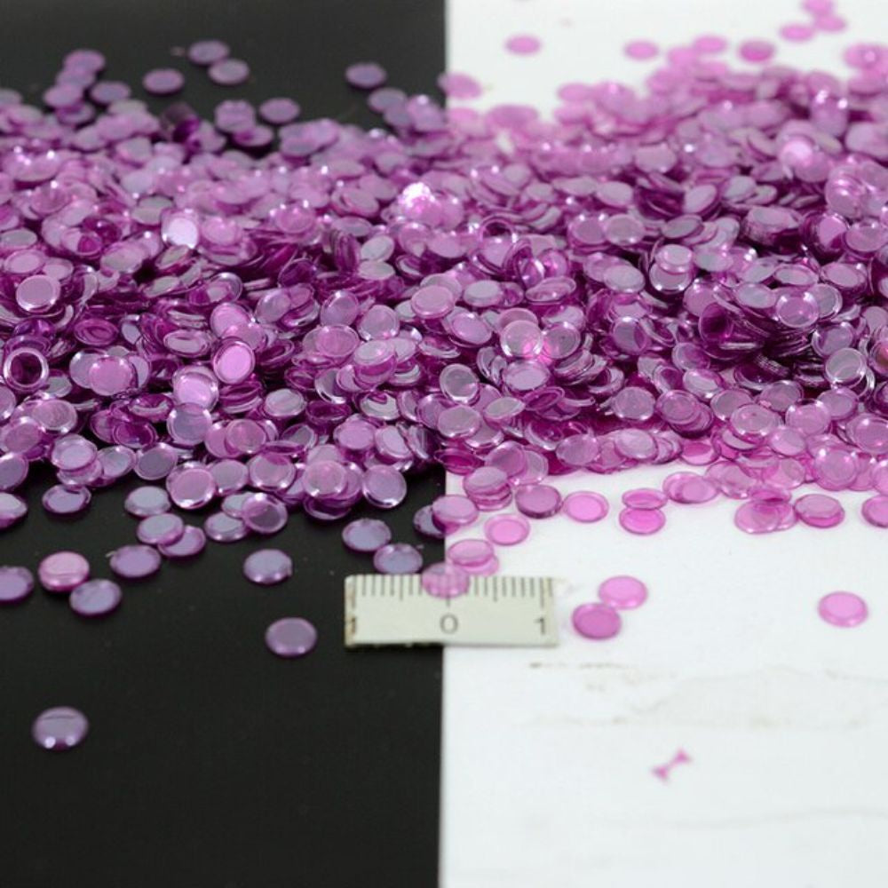 ATK Confetti Embellishment Mix Dark purple, Mix size