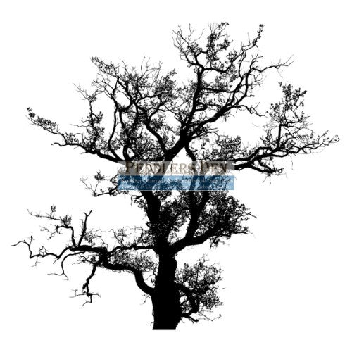 Peddlers Den Old Tree Silhouette T8-182E - No Mounting