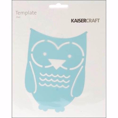 Kaisercraft Template 6"X6" Owl