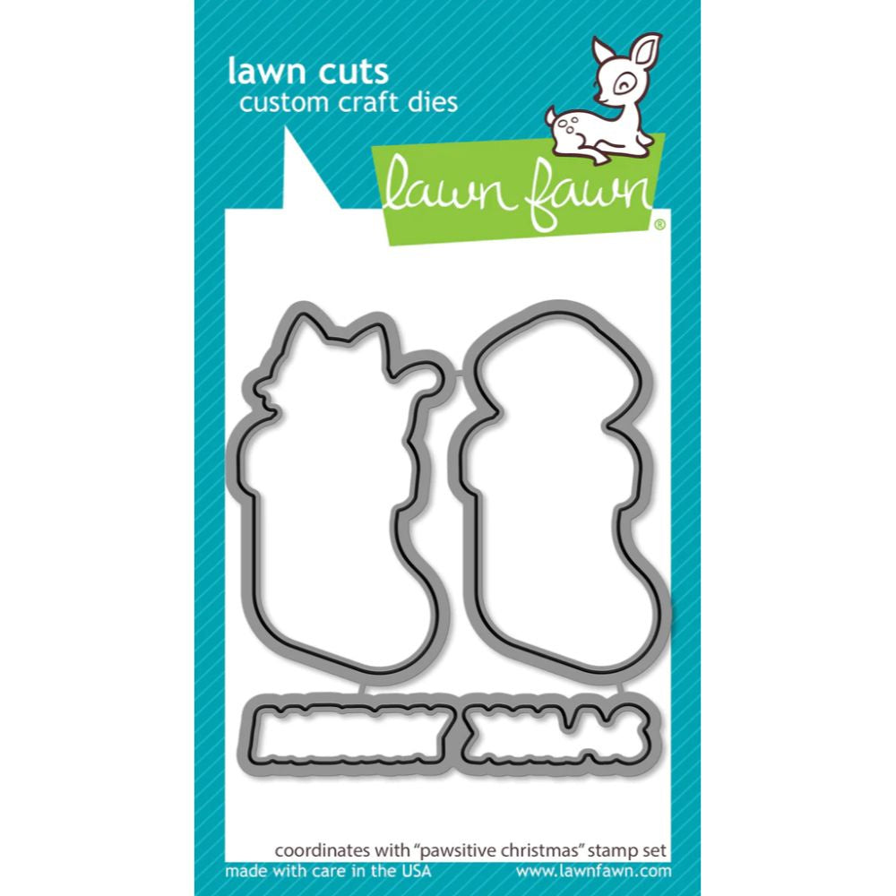 Lawn Fawn pawsitive christmas lawn cuts