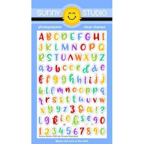 Sunny Studios PHOEBE ALPHABET STAMPS