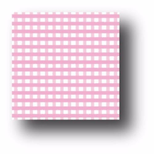 Memory Box Paper- Bubblegum Gingham Pattern - 8 1/2 x 11