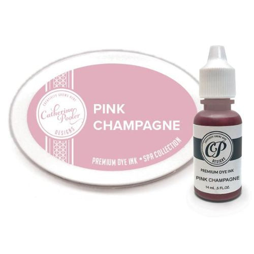 Catherine Pooler Designs Ink Pad Pink Champagne Ink Pad and Refill