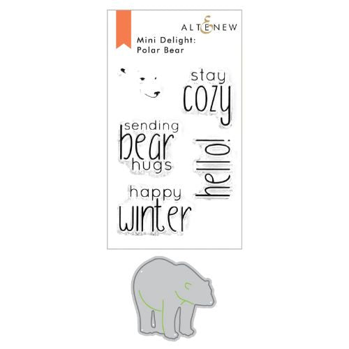 Altenew Mini Delight: Polar Bear Stamp &amp; Die Set