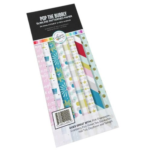 Catherine Pooler Designs Pop the Bubbly Slimline Patterned Paper