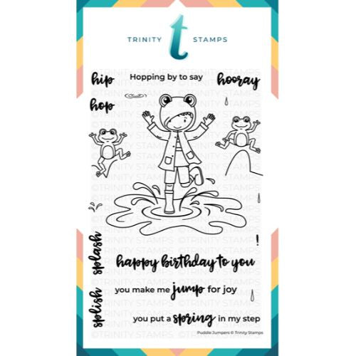 Trinity Stamps 4x6 Puddle Jumpers Stamp Set