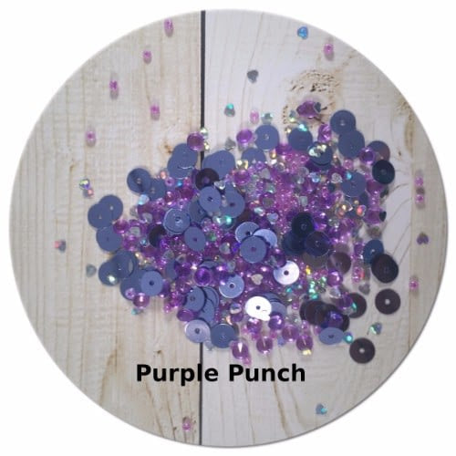 Auzz Trinklets N Krafts Shaker Mix Purple Punch