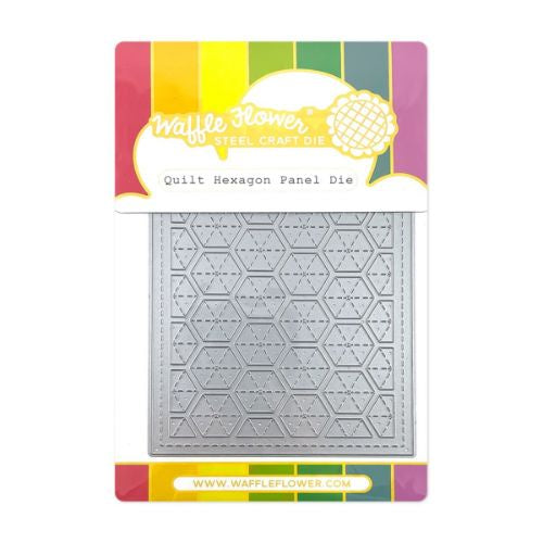 Waffle Flower Die Quilt Hexagon Panel Die