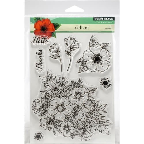 Penny Black Clear Stamps Radiant