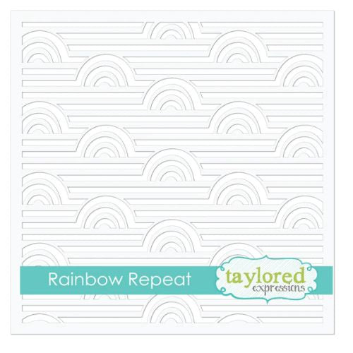 Taylored Expressions RAINBOW REPEAT STENCIL