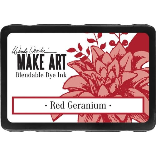 Wendy Vecchi Make Art Blendable Dye Ink Pad Red Geranium