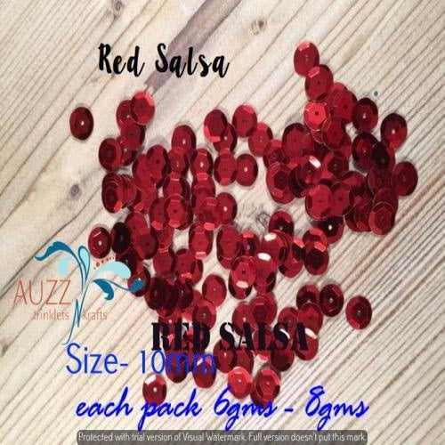 Auzz Trinklets N Krafts Shaker Mix Red Salsa