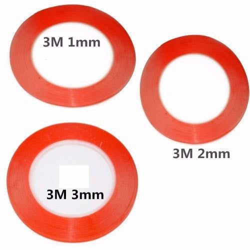 Auzz Trinklets N Krafts -3mm Red tape 25mtrs