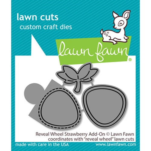 Lawn Cuts Custom Craft Die Reveal Wheel Strawberry Add-On