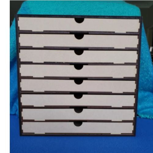 Crafty Critta S0062 12 x 12 Drawers 8 drawer standard