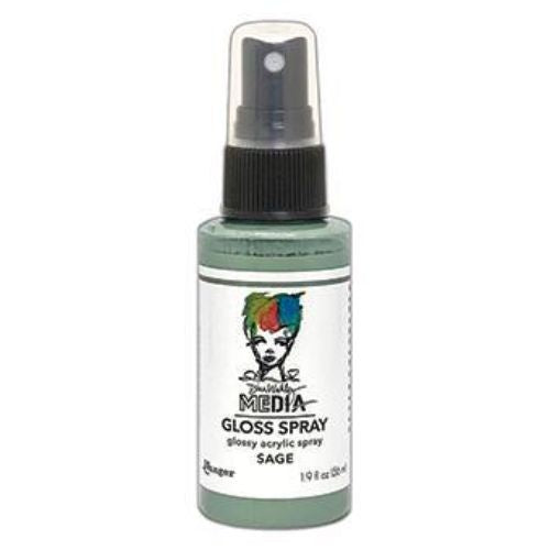 Dina Wakley Media Gloss Sprays 2oz Sage