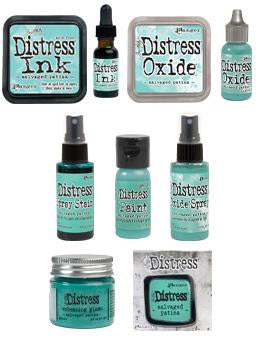 Tim Holtz Distress New April Color Salvaged Patina BUNDLE PLUS FREE GIFT