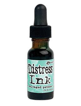 Tim Holtz Distress Reinker April Salvaged Patina