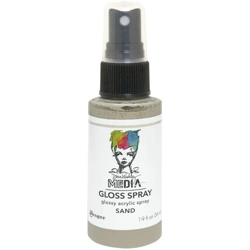 Dina Wakley Media Gloss Sprays 2oz Sand