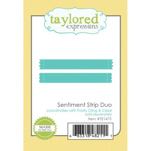 Taylored Expressions SENTIMENT STRIP DUO