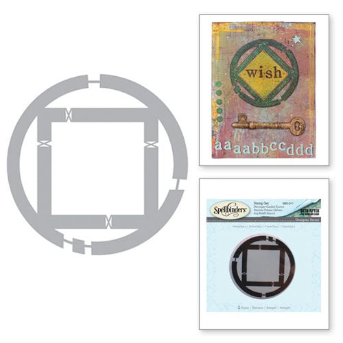 Spellbinders SETH APTER FRAMEUPS 4 STAMPS