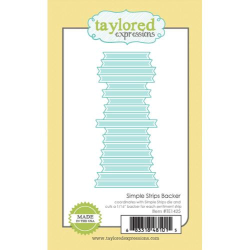 Taylored Expressions SIMPLE STRIPS BACKER