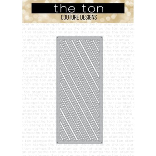 The Ton SLIMLINE - Candy Cane Stripes Coverplate Die