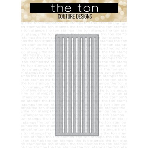 The Ton SLIMLINE - Long Stripes Coverplate Die