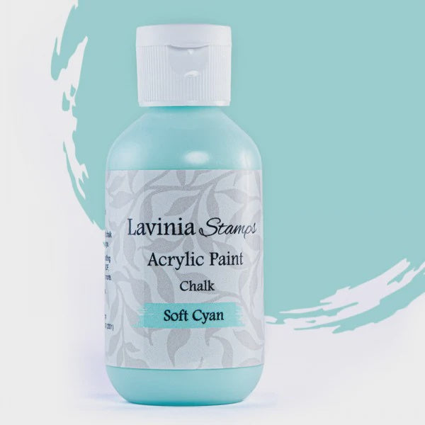 Lavinia Stamps Chalk Acrylic Paint Soft Cyan