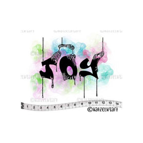 Katzelkraft BLEEDING JOY WORD - SCRAPBOOKING STAMP - Auzz Trinklets N Krafts