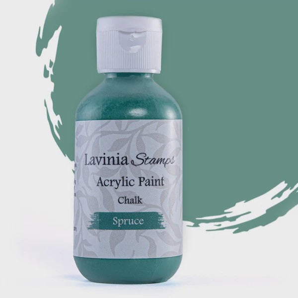 Lavinia Stamps Chalk Acrylic Paint Spruce