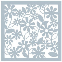 GinaK Designs STENCIL- DAISY CHAIN