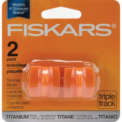 Fiskars TripleTrack High-Profile Titanium Blades 2/Pkg Straight, Style I