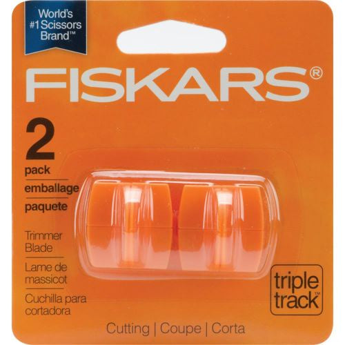 Fiskars Triple Track High-Profile Replacement Blades 2/Pkg Straight - Style I