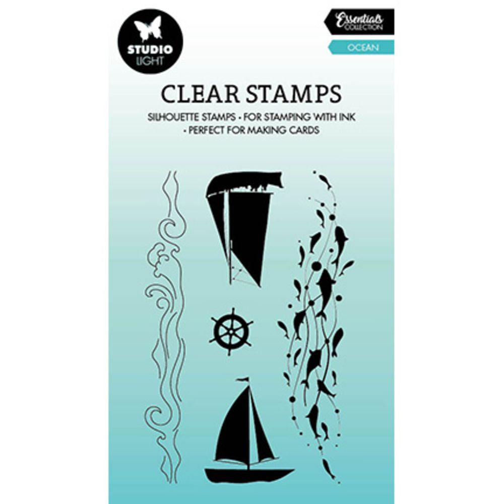 Studio Light Essentials Clear Stamp Ocean (SL-ES-STAMP433)