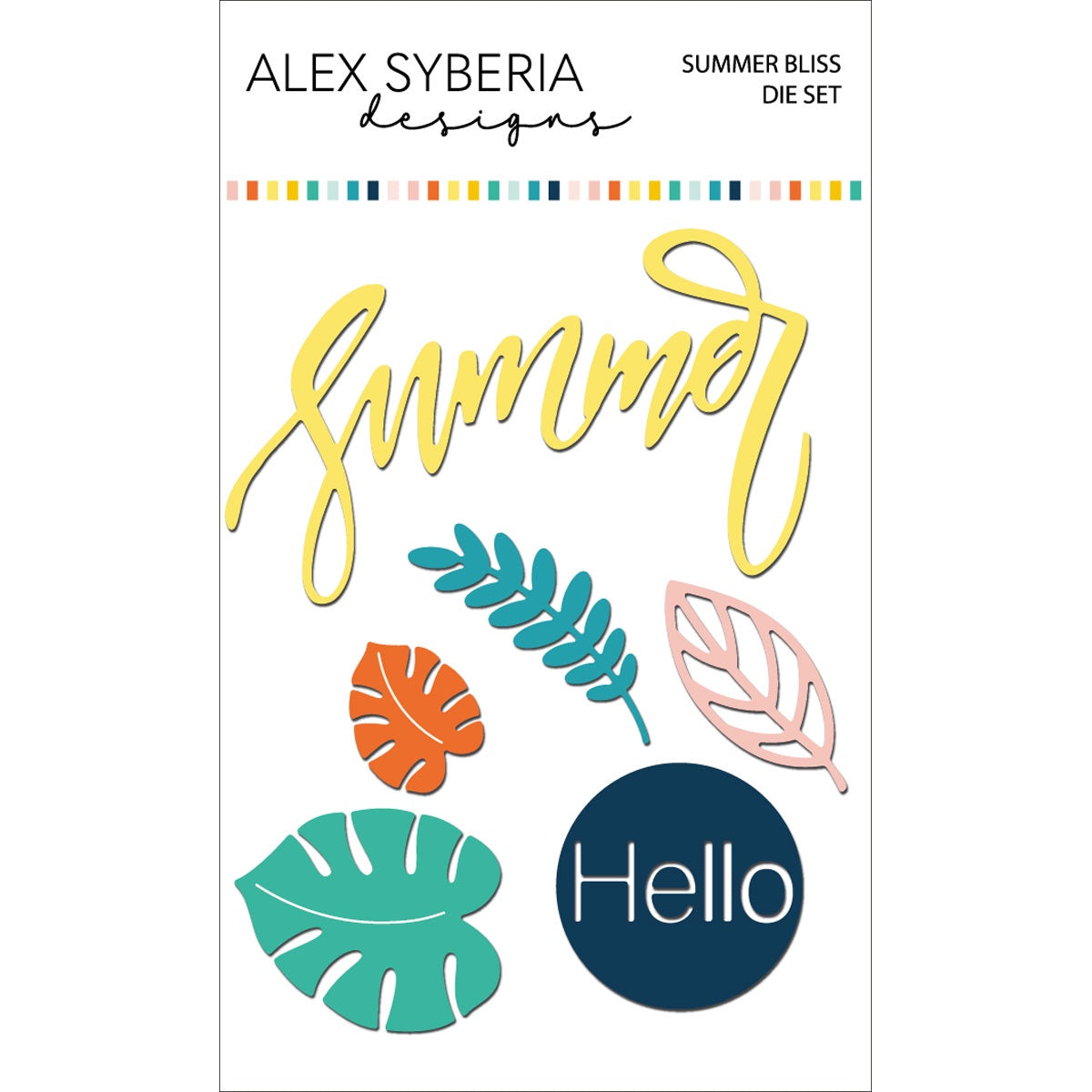 Alex Syberia Designs Summer Bliss Die Set