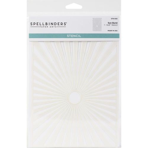 Spellbinders Stencil Sun Burst